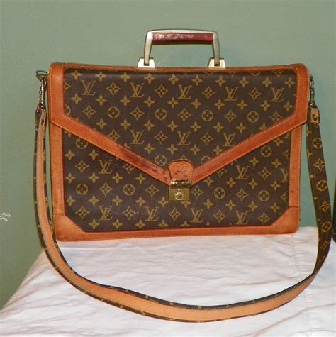 old louis vuitton suitcase|vintage Louis Vuitton attache case.